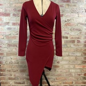 Blue blush cranberry dress medium
